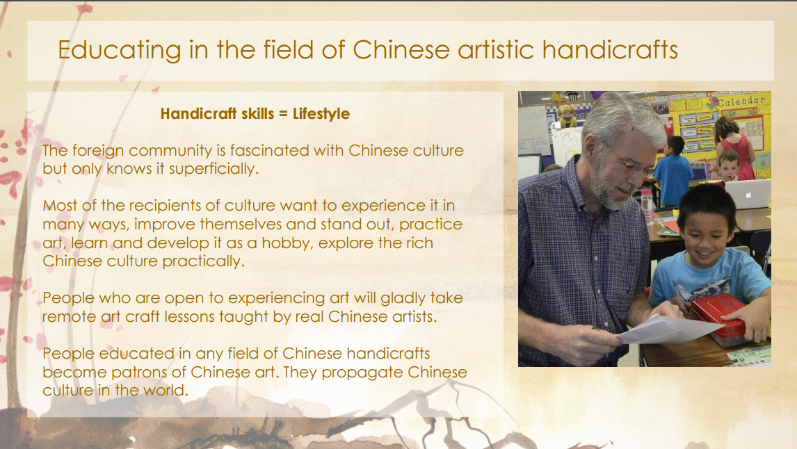 Cooperation Demand of Chinese Art Holographic Distance Learning Platform